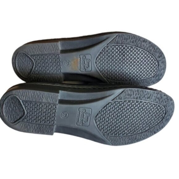 Finn Comfort Toledo Black Leather Slip on City Shoes - Picture 6 of 12